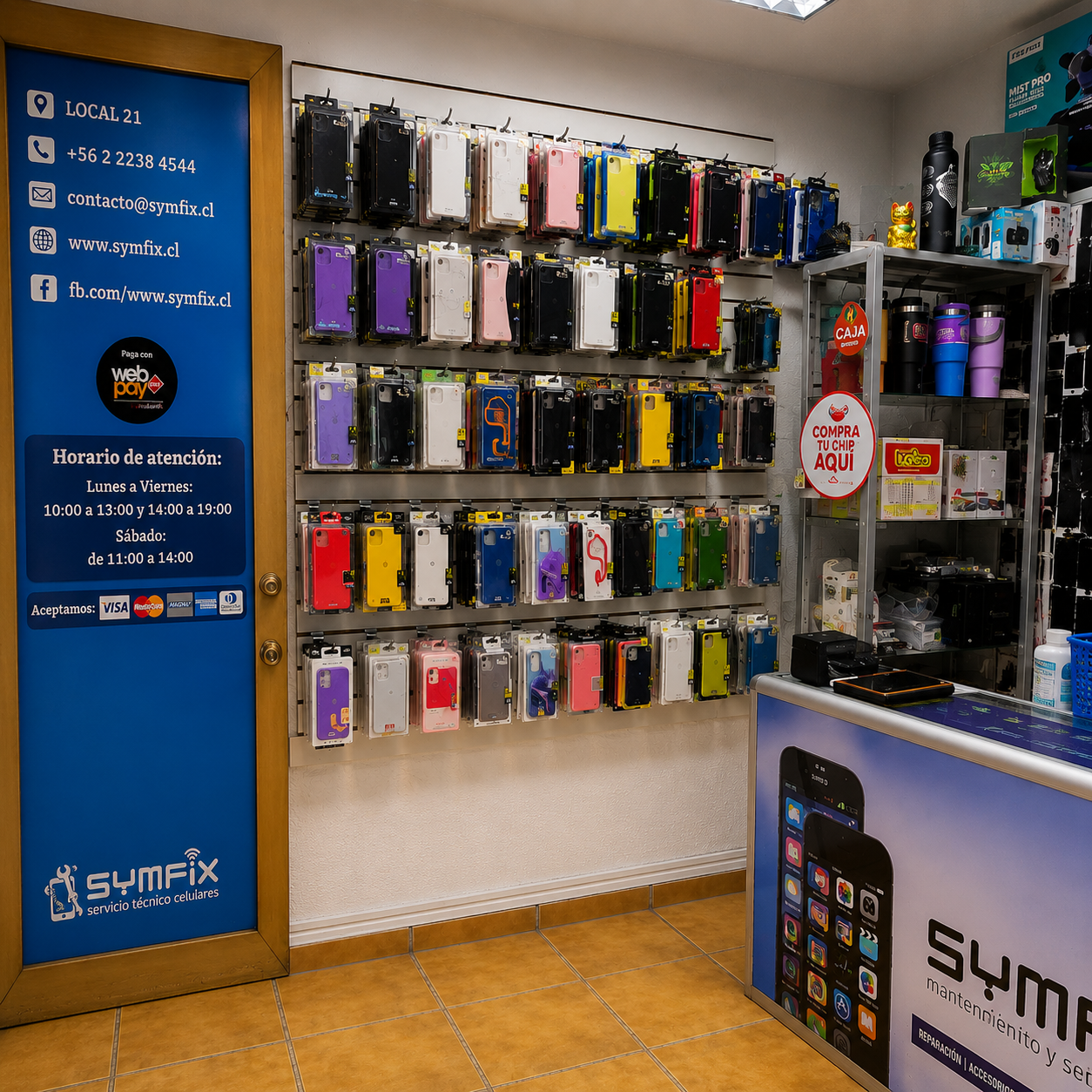 Accesorios para celular en Symfix